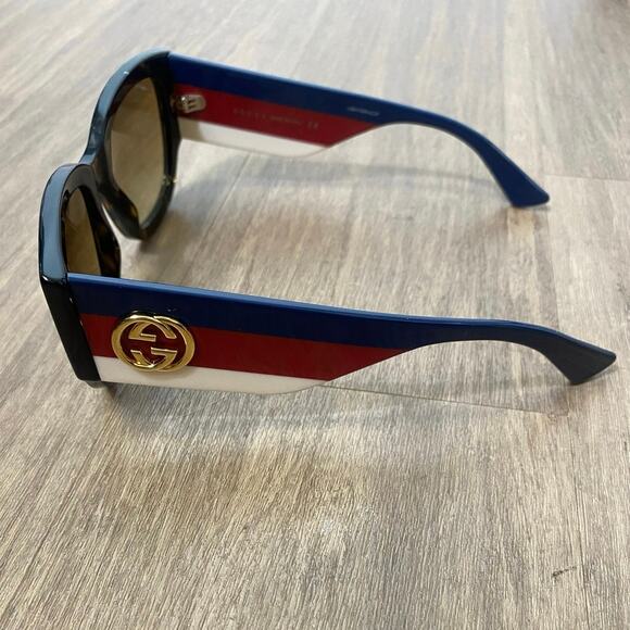 Gucci GG0276S Sunglasses Brown with Gradiant Lens 53mm - Picture 2 of 9